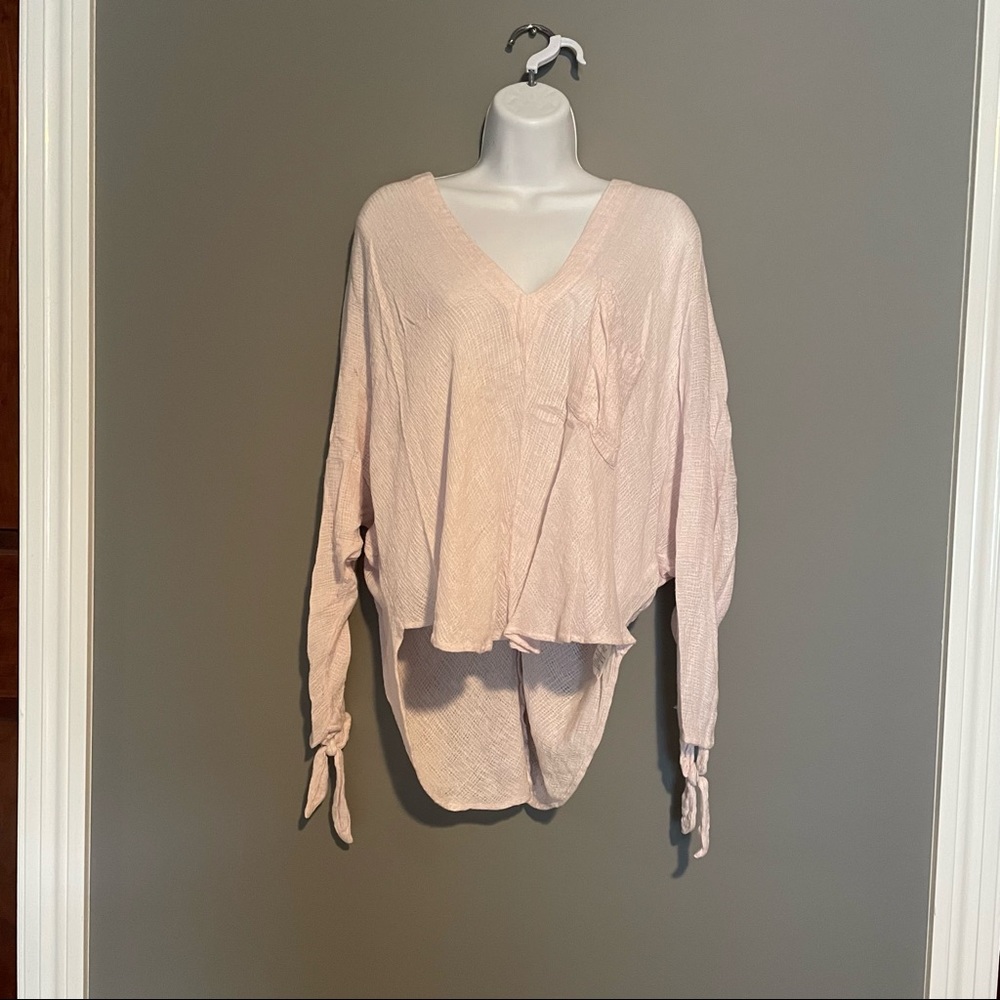 Free People pink tunic